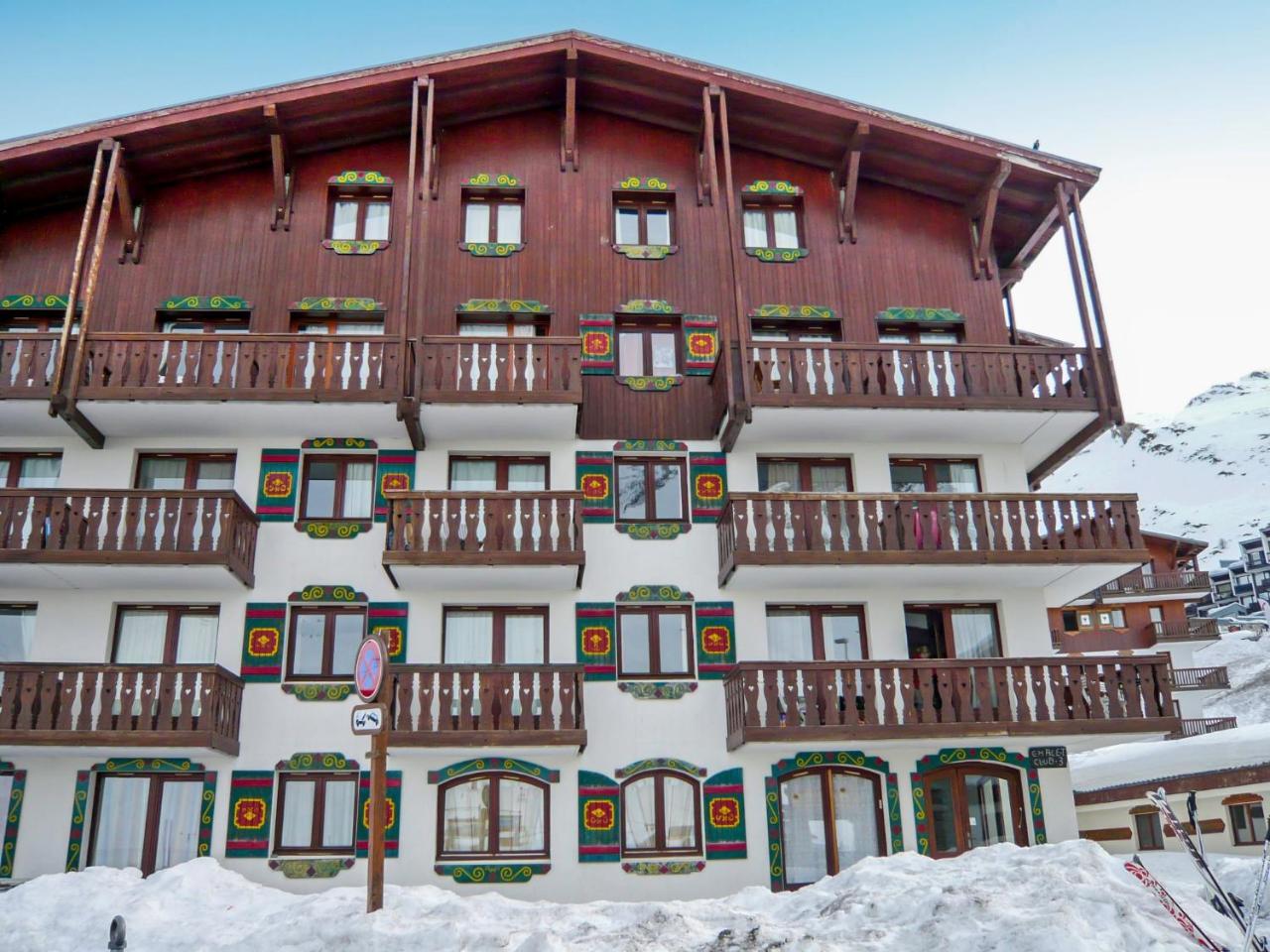 Apartment Chalet Club - Val Claret-4 By Interhome تينْيِ المظهر الخارجي الصورة
